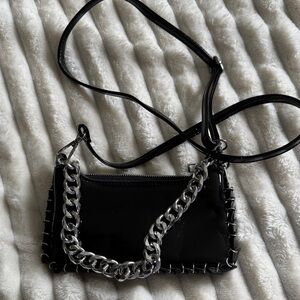Black Chain Shoulder Bag